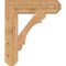 Ekena Millwork Olympic Craftsman Smooth Bracket, Western Red Cedar, 5 1/2"W x 24"D x 28"H BKT06X24X28OLY04SWR - alternate 4